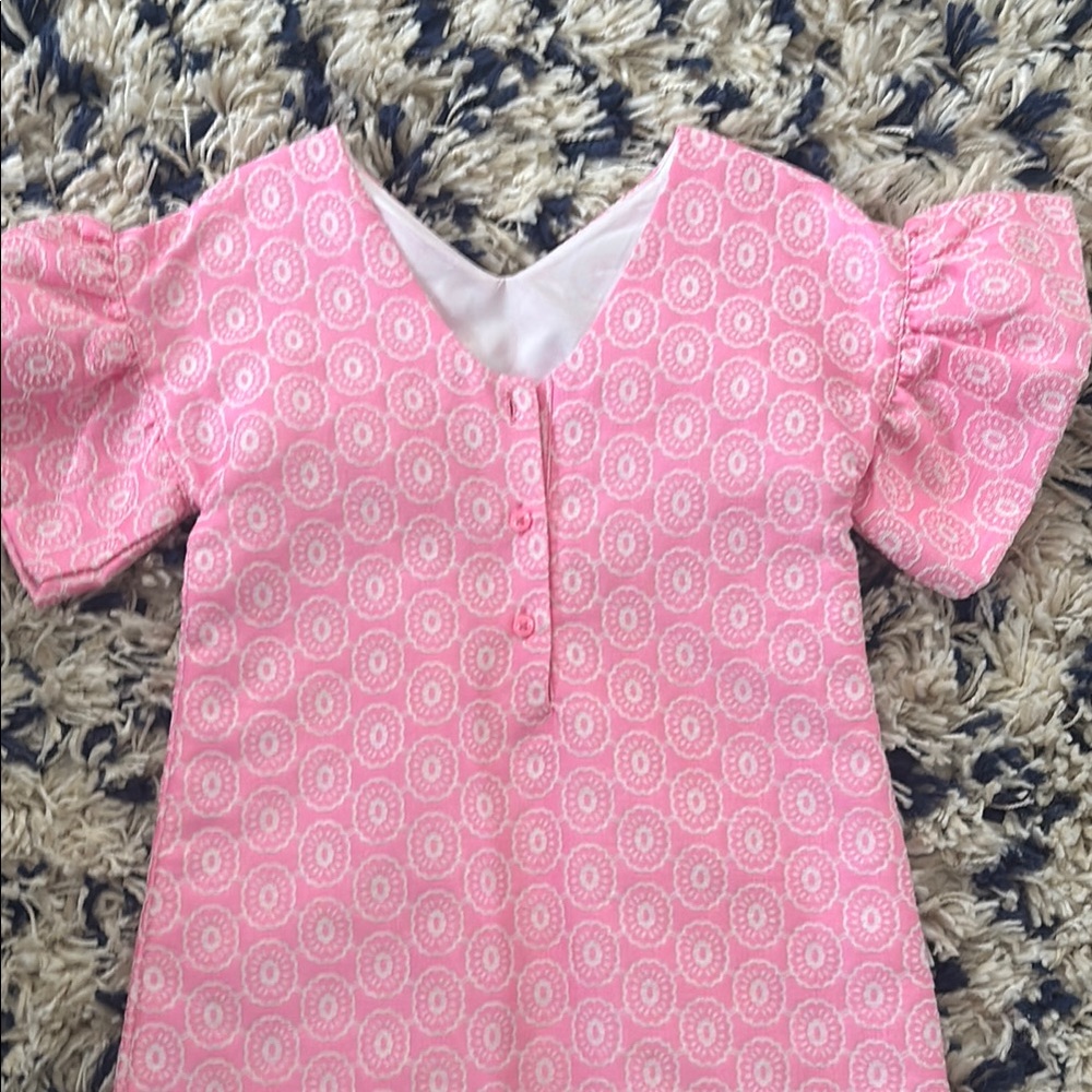 Pink Patterned Dress - Picture 3 of 4